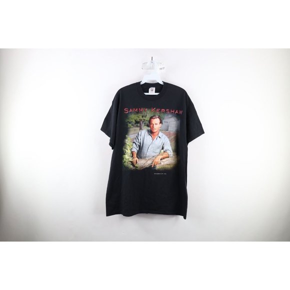 Vintage Shirts Vintage 9s Mens Large Faded Matches Sammy Kershaw